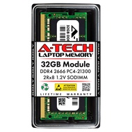 A-Tech 32GB RAM for HP EliteDesk 705 G5 Mini, 800 G5 Mini | DDR4 2666MHz PC4-21300 SODIMM Non-ECC Me