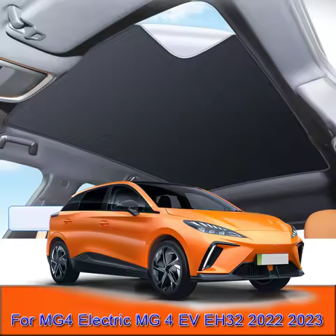 For MG 4 Electric MG 4 EV EH32 2022-2024 2025 Car Electrostatic Adsorption Sunroof Sunshade Heat Ins