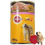 Pedigree Puppy 400 Gr Made With Real Meat Wet Dog Food Canned Dog Food Dog Wet Food Dog Canned Food