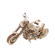 Robotime self-assembled Motorcycle model ROKR Cruiser Motorcycle LK504 3D Wooden Puzzle Meaningful g