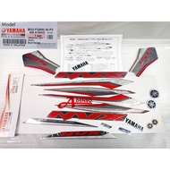 NVX 155 NVX155 NVX 2019 RED MERAH MARRON STICKER GRAPIHC SET BODY STICKER ORIGINAL100%YAMAHA BG3-FG0
