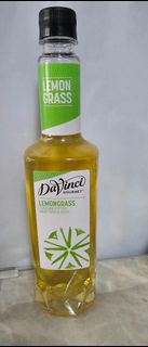 全新 DaVinci Gourmet 香茅 糖漿（Lemongrass Flavoured Syrup), 烘焙, 咖啡用品