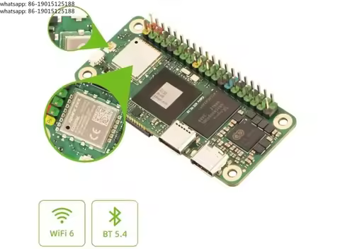 The A7Z integrates the A733 octacore chip in a small SBC, with 16GB RAM, Wi Fi 6, and Pi Zero compat