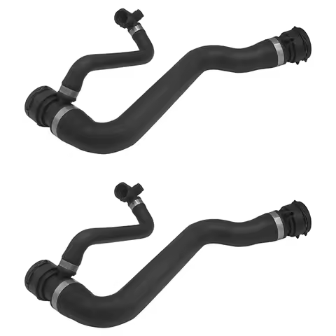 2X Engine Cooling System Radiator Coolant Hose Primary Radiator 17127531768 For-BMW 1 E88 E82 3 E90 