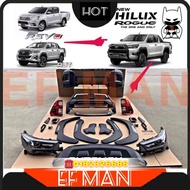 [HIGHT QUALITY] TOYOTA HILIX REVO/ROCCO CONVERT TO NEW HILUX ROGUE FULL SET HEAD TAIL LAMP FENDER ARCH BUMPER SET GRILLE