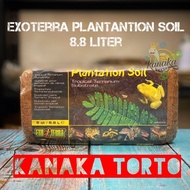 Exoterra Plantantion Soil Single Cocopeat Reptile Cage Mat 8.8 L