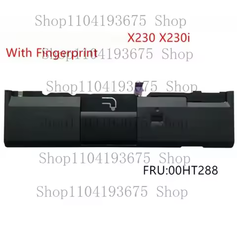 .New For Lenovo Thinkpad X230 Palmrest Keyboard Bezel Cover W/Fingerprint 00HT288