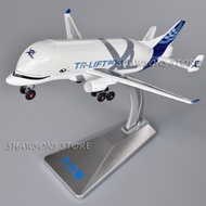 1:260 Scale Diecast Model Plane Toy AirBus A330-700L Beluga XL Super Transporter Miniature Replica W