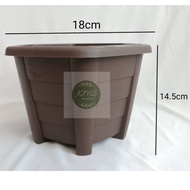 ( READY STOCK ) Pasu Bunga Flower Pot (18cmX14.5cm )
