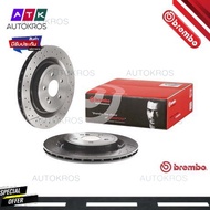 จานเบรคหลัง BENZ A-CLASS W176 A45 AMG CLA C117 X117 45 AMG GLA X156 45 AMG SLC SLK R172 55 AMG D09 B