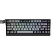 IYX MU68 Aluminum Alloy Mechanical Keyboard Hot Swappable Quick Trigger RGB Magnetic Axis Esports Ke