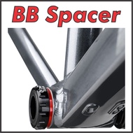 MUQZI Bike Bottom Bracket Spacer 1.5mm 2mm Cassette Spacer Free Hub Spacer For BB68 BB73