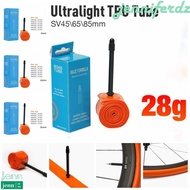 JENNIFERDZ Ultra Light Inner Tube, TPU French Valve Bicycle Inner Tube, Durable Ultralight Anti-agei
