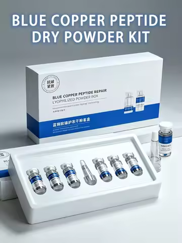 Blue Copper Peptide Dry Powder Kit