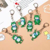 Cute Lonely Oligo Frogman Cartoon Acrylic Keychain Pendant Small Pendant Keychain