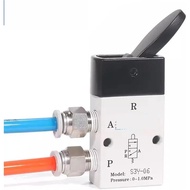 AirTAC Original Mechanical Valve S3Y-M5/S3Y-06/S3Y-08 Rocker Control Manual Valve Pneumatic Switch V