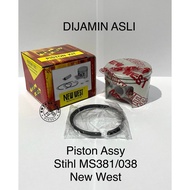 MESIN Piston Assy MS381 038 New West Seher 52mm Chainsaw Chainsaw Chainsaw Model Stihl 381 25inch