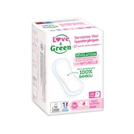 LPD - Maxi Regular Eco Pads/Love Green