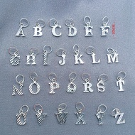 💥READY STOCK💥 925 Sterling Silver "Alphabet Necklace Set"(Set Rantai Leher+Loket Huruf) 925銀字母吊墜項鏈組  (A-M)
