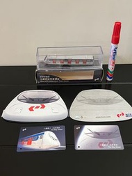 (3142) 2001年產品全新九廣鐵路世紀列車，紀念車票連 迷你珍藏版九鐵世紀列車模型 套裝, Mini KCR Millennium Train Model, 火車 約1.5x 闊12 cm, 清