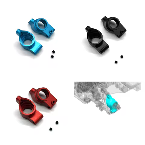 Metal Accessories SNRC 1/10 R2 R2-G V2 R2-C V2 R3-G R3-C R3-PRO Flat Road Bike RC Rear Axle Seat Par