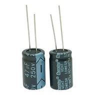 1pcs 47UF 250V 105C Electrolytic capacitor