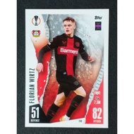 Football CARD BAYER Team Lever Kusen 04 LEVERKUSEN MATCH ATTAX 2023/24 UEFA SOCCER