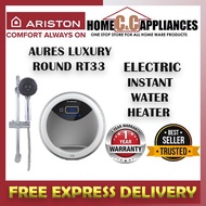 ARISTON AURES LUXURY ROUND RT33 ELECTRIC INSTANT WATER HEATER