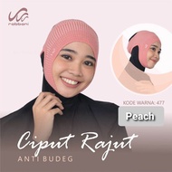 YASHA20 Knitted Cotton Anti Blockage Hearing and face mask friendly Inner Hijab Anak Tudung