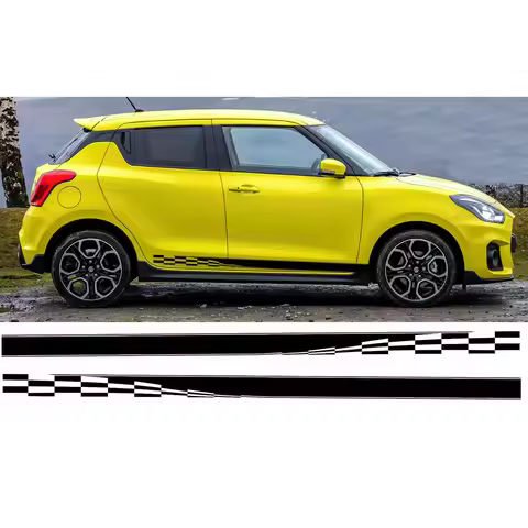 2pcs for SUZUKI SWIFT SPORT Side Stripes Decals Stickers CAR Graphics fh-035