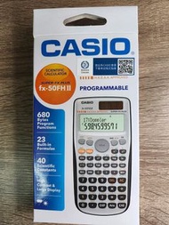 Calculator 計數機 casio fx 50fh ii