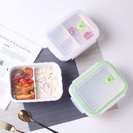 Ceramic Compartment Lunch Boxes Sealed Crisper Divided Bento Box Divided Bowl Insulation Lunch Box 2