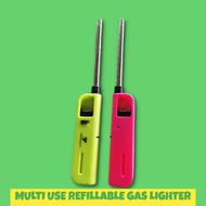 MULTI USE REFILLABLE GAS LIGHTER PEMETIK API PANJANG DAPUR