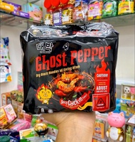 มาม่าเส้นดำ(Ghost Pepper) ยกแพ็ก 4 ซอง
