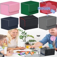 MIHAN Game MTG Trading Card Holder, PU Collectible Game Deck Box, Collection Box Organizer Gift Box 