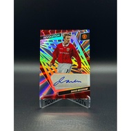 /25 David Beckham Autograph from 2022-23 Panini Revolution Sunburst — Iconic Sharp Jersey