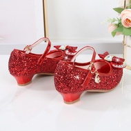 Girls high heels Girls high heels Girls high heels Girls high heels 2025 spring princess shoes202512