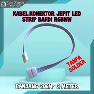 Smart LED Strip 6 pin Clip-on Extension Cable Cut-onYANG Can Be Used for BARDI Philips WIZ Fantech O