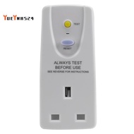 Uk Plug 13A Gfci Leakage Protection Plug Rcd Socket Home Circuit Breaker Cutout  Switch- Uk Plug