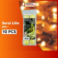 PROSKILL HARDWARE Tealight Candle Serai Scented Fly Repellent Candle Serai Lilin Anti Lalat 2H± Burn
