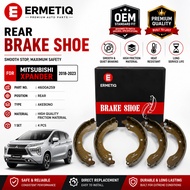 ERMETIQ Akebono Brake Shoe REAR For Mitsubishi Xpander 2018-2023 (4600A259)