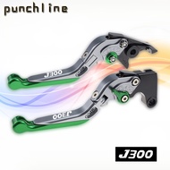 FIT For J300 2014-2018 J 300 Motorcycle Accessories Folding Handle Extendable Brake Levers Clutch Le