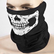 Biker Mask Skeleton Design Cycling Fishing Mask Rider Mask