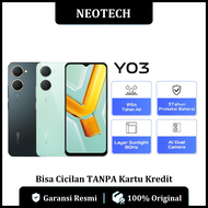 Vivo Y03 Ram (4GB+64GB) IP54 Tahan Air, Layar Sunlight 90Hz, AI Dual Camera - Bisa Cicilan Tanpa Kar