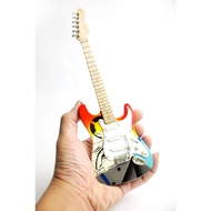 Eric Clapton Ed Sheeran Crash Mini Guitar Miniature Guitar 1:6 Decor Music Cake Topper