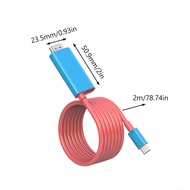 4K HDMI-compatible Cable for Switch/Switch Oled TV HD Projection Fast Charging Line For PC Phone Tab