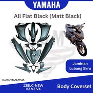 (Matt Black) YAMAHA 135LC New V2 V3 V4 V5 LC Clutch Body Cover Set Coverset LCV2 LCV3 LCV4 LCV5 LC13