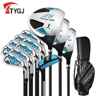 Golf Set Beginner Practice Carbon Club Men's Full Set Iron Lightweight Durable Golf Club Set