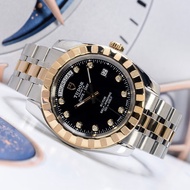 Tudor/Men's Watch 23013 Classic Series Watch 41mmDiamond Date Display Mechanical Watch Black