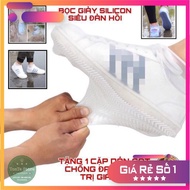Convenient Rain Elastic Silicone Shoe Cover (With Instruction Video) [Buy 3SP Get Face Cover]